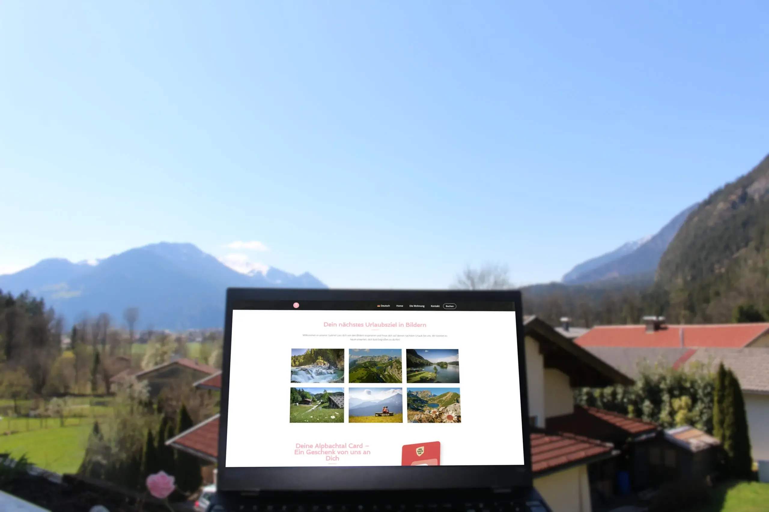 Workation: Dein Homeoffice mit Bergblick