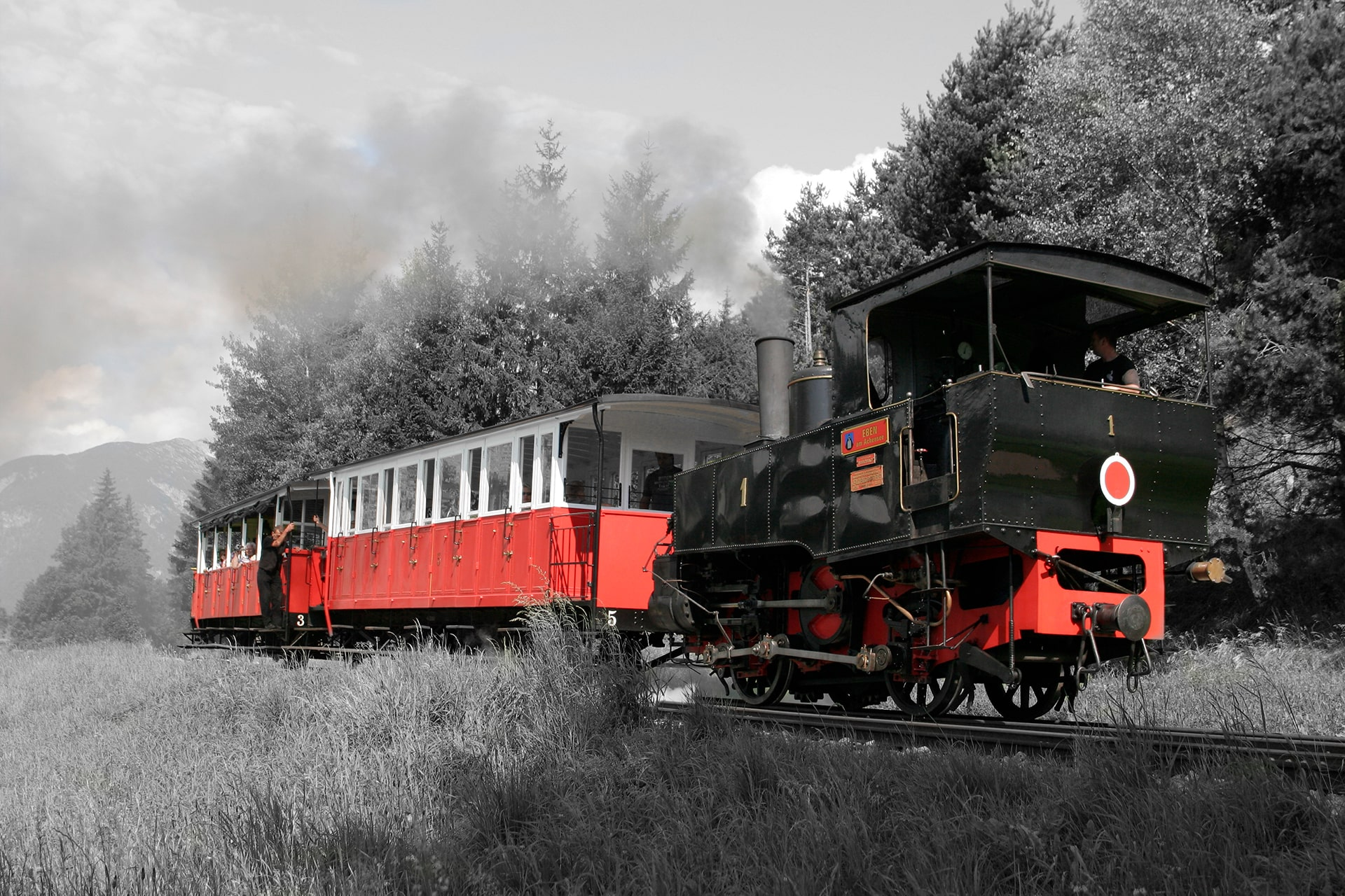 Achenseebahn Dampfzug
